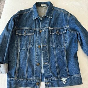Vintage Guess Georges Marciano Women's Denim Jean Jacket Size 20 USA Made
